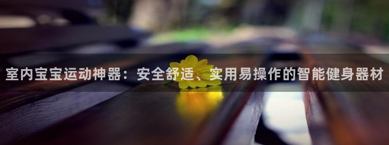 凯捷体育平台注册流程图：室内宝宝运动神器：安全舒适、