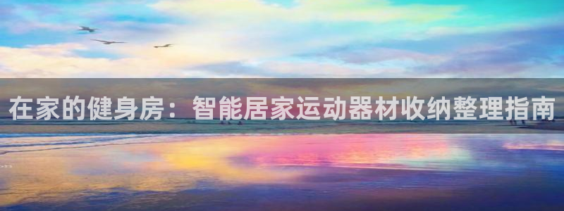凯捷体育娱乐下载：在家的健身房：智能居家运动器材收纳整理指南